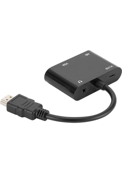 1080P 1'i 1 Arada Hd'den Vga'ya Hd Dönüştürücü Bilgisayar Projeksiyonu - Hd Ürünleri Için Tv Adaptörüne VGA Ürünlerini Bağlama (Yurt Dışından)