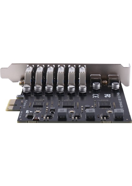 Taşınabilir Masaüstü Usb3.2 Genişletme Kartı 8 Bağlantı Noktalı Sata Adaptör Kartı Pci-E - Usb3.2 Tip C Yükseltici Kart (Yurt Dışından) fırsatları