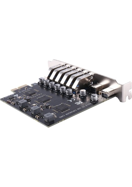 Taşınabilir Masaüstü Usb3.2 Genişletme Kartı 8 Bağlantı Noktalı Sata Adaptör Kartı Pci-E - Usb3.2 Tip C Yükseltici Kart (Yurt Dışından) indirimleri