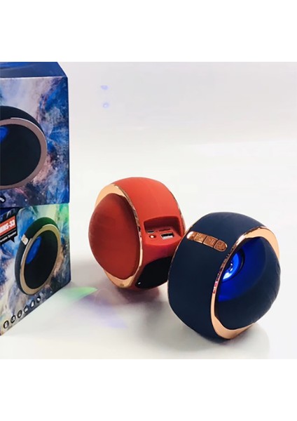 Yeni -33 Kablosuz Bluetooth Hoparlör Moda Subwoofer Renkli Işıklar Ses Modelleme Hoparlör Siyah (Yurt Dışından) indirimleri