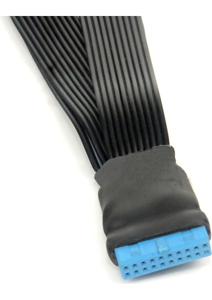 Anakart USB 19P Bir Nokta Iki USB 3.0 20P Bir Nokta Iki Güç Kablosu (Yurt Dışından) indirimleri