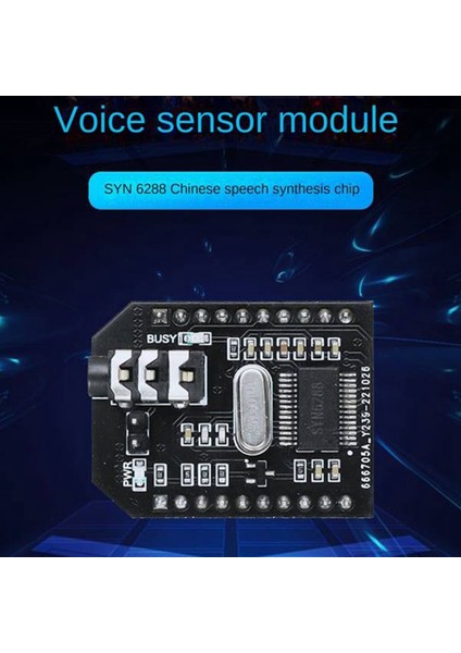 Ses Sensörü Modülü Akıllı Ses Iletim Kontrol Modülü Düzeneği Elektronik Aksesuarlar Genişletme Kartı (Yurt Dışından)