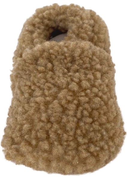 Kahve Peluş Pamuklu Kaydırmaz Ilk Adım Bebek Patik fırsatları