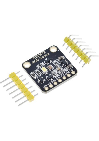 TCS34725 Renk Sensörü TCS3472 Rgb Sensör Renk Tanıma Modülü STM32 Için Rgb Geliştirme Kartı Iıc, Kare (Yurt Dışından)
