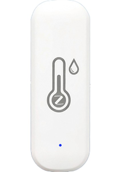 Tuya Akıllı Zigbee Sıcaklık Nem Sensörü Kapalı Higrometre App Uzaktan Gerçek Zamanlı Izleme Alexa Google ile Çalışır (Yurt Dışından)