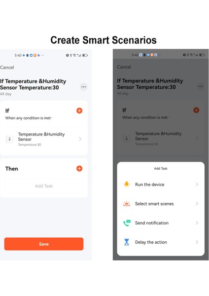 Tuya Akıllı Zigbee Sıcaklık Nem Sensörü Kapalı Higrometre App Uzaktan Gerçek Zamanlı Izleme Alexa Google ile Çalışır (Yurt Dışından)
