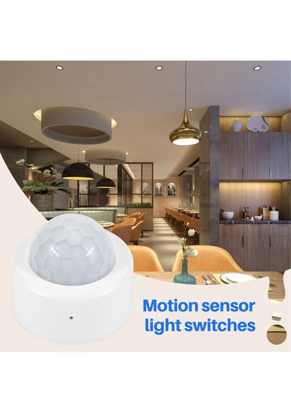 Tuya Zigbee Pır Hareket Sensörü Insan Vücudu Hareket Sensörü Akıllı Yaşam Kontrolü Alexa Google Home ile Çalışır (Yurt Dışından)
