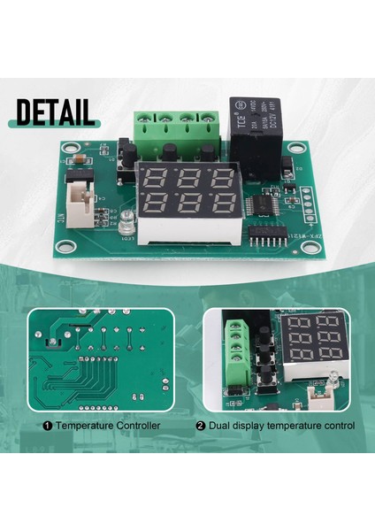 DC12V XH-W1219 Yüksek Kaliteli Ntc Sensör Anahtarı Regülatörü Sensör Modülü Sıcaklık Kontrol Cihazı Termostat (Yurt Dışından)