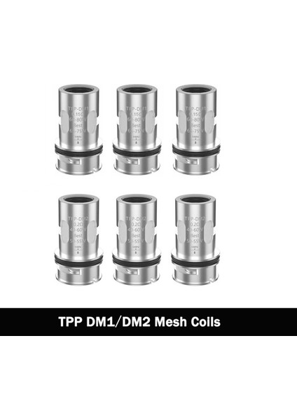 3 Adet Tpp Dm2 Örgü Bobinleri 0.2ohm Direnç Dl Bobin 40-60W Sürükle 3 Sürükle x Artı Sürükle Xs Pro Pod Mod, Tpp-Dm2 0.2ohm (Yurt Dışından)