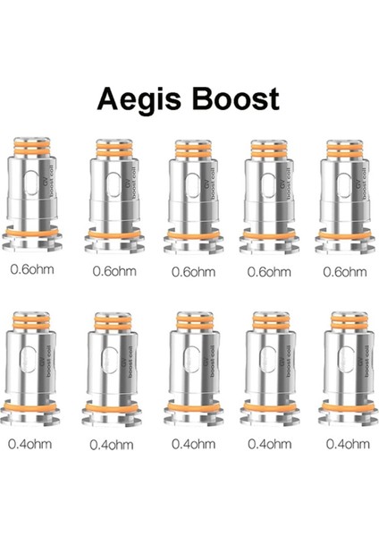 Aegis Boost Hero Zeus x Yedek Bobinler Için 10 Adet Örgü Bobin 0.4ohm Mtl Bobinleri (Yurt Dışından)