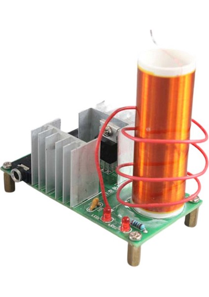 1 Takım Mini Tesla Bobini Kiti 15W Mini Müzik Tesla Bobini Plazma Hoparlör Tesla Kablosuz Iletim Dc 15-24V Dıy Kitleri (Yurt Dışından) modelleri