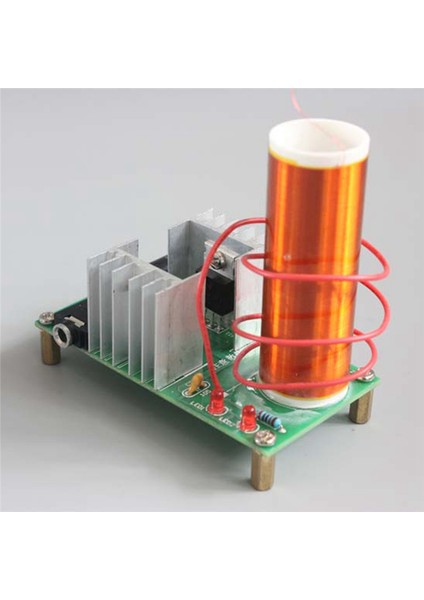 1 Takım Mini Tesla Bobini Kiti 15W Mini Müzik Tesla Bobini Plazma Hoparlör Tesla Kablosuz Iletim Dc 15-24V Dıy Kitleri (Yurt Dışından) fırsatları