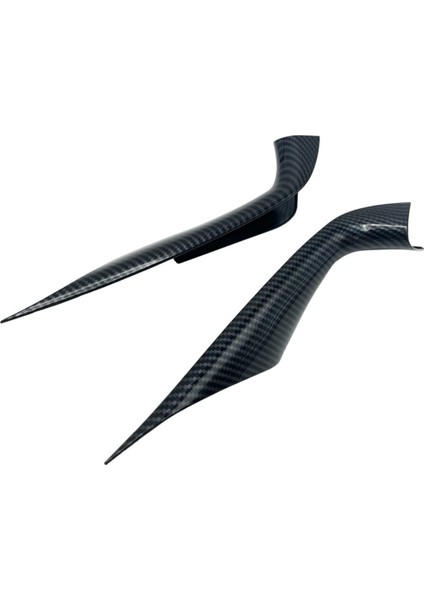 2 Adet Karbon Fiber Kapı Çekme Kolu 5 Serisi 2018-2023 525I 528I Sürücü ve Yolcu Yan Kapı Kulp Kılıfı (Yurt Dışından)