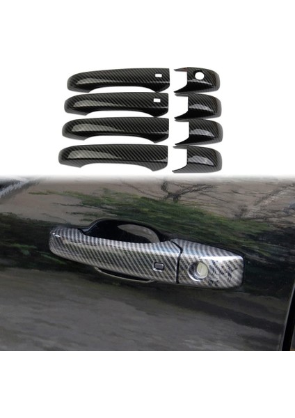 Durango 2011-2021 Için Araba Dış Kapı Kulp Kılıfı Trim Aksesuarları Kapı Kolu Koruyucusu, Abs Karbon Fiber (Yurt Dışından)