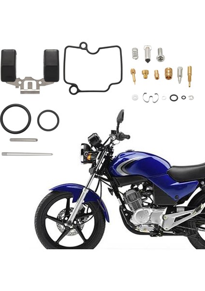 Motosiklet Karbüratör Yardımcı Tamir Takımları Yamaha YBR125 JYM125 Mikuni Karbüratör VM22 Motosiklet Tamir (Yurt Dışından)