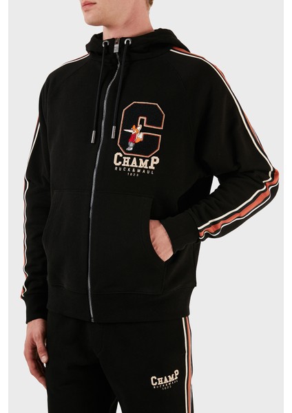 % 100 Pamuk Oversize Kapüşonlu Spor Ceket Erkek Ceket RMM545000003 24286