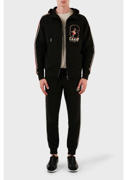 % 100 Pamuk Oversize Kapüşonlu Spor Ceket Erkek Ceket RMM545000003 24286