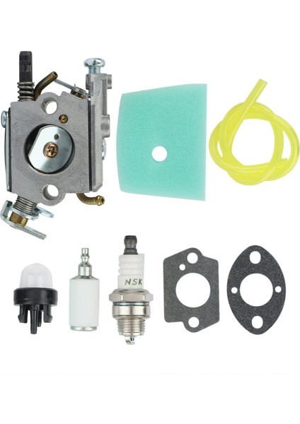 Husqvarna 123 223 322 323 325 326 327 Zama C1Q-EL24 Düzelticiler Carb 503283401 Için Karbüratör Hava Filtresi (Yurt Dışından)