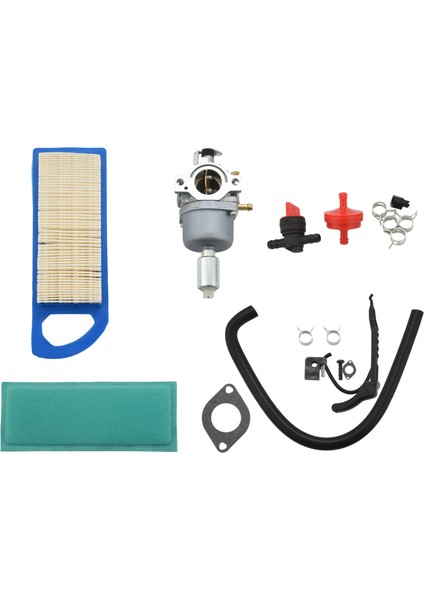 791858 Briggs & Stratton Için Karbüratör 792358 791858 794572 799727 698620 793224 697190 697141 14HP 15HP 16HP 17HP 17.5 Hp 18HP Craftsman Çim Traktör Biçme Hava Yakıt Filtresi ile (Yurt Dışından)
