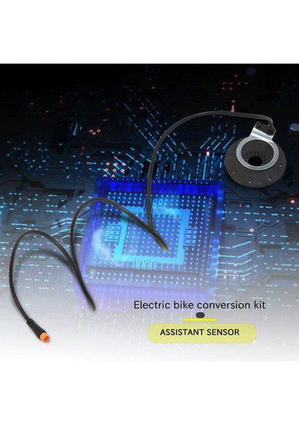 E-Bike Bz-4 (8) Pas Kt 8 Mıknatıslar Pedal Tork Sensörü Ebike Parçaları Elektrikli Bisiklet Için Su Geçirmez Konnektör (Yurt Dışından)