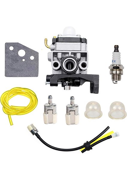 Karbüratör Contası Buji Yakıt Borusu Düzeneği Honda GX25 GX35 Gx 25 35 HHT35 HHT35S FG110 Çim Biçme Makinesi Motoru (Yurt Dışından)