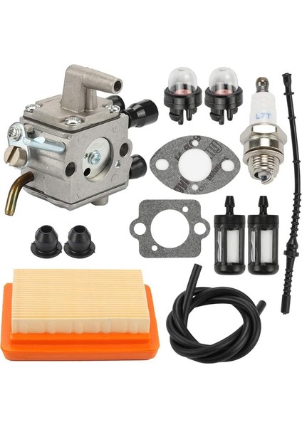 Karbüratör Hava Filtresi Ampul Yakıt Yeniden Güçlendirme Kiti Fit Stihl FS120 FS200 FS250 FS300 FS350 FR450 Ot Biçme Makinesi (Yurt Dışından)