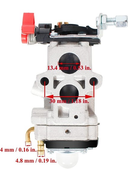 Husqvarna 150BT 150BF 350BT 350BF 560BTS 560BFS 570BTS 570BFS 580BTS 580BFS 581155801 502845001 Için Karbüratör Kiti (Yurt Dışından)