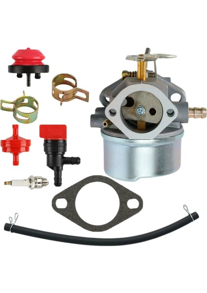 Tecumseh 8hp 9hp 10HP 640349 640052 Için Karbüratör Carb Kiti Kar Temizleme Parçaları (Yurt Dışından)