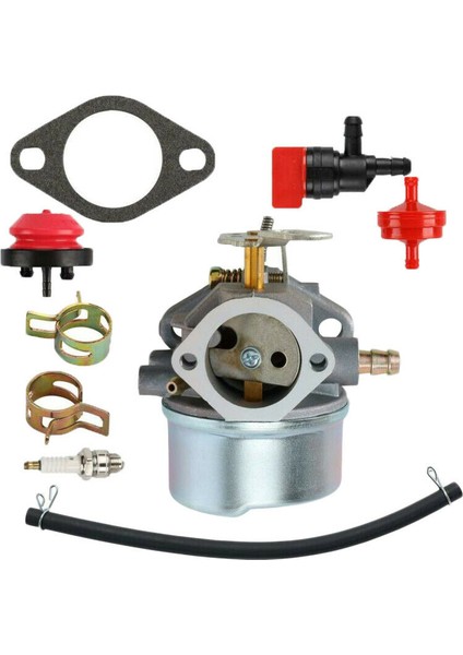 Tecumseh 8hp 9hp 10HP 640349 640052 Için Karbüratör Carb Kiti Kar Temizleme Parçaları (Yurt Dışından) fiyatları