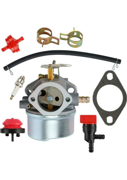 Tecumseh 8hp 9hp 10HP 640349 640052 Için Karbüratör Carb Kiti Kar Temizleme Parçaları (Yurt Dışından) indirimleri