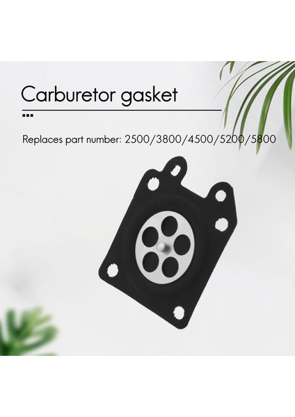 Karbüratör Parçaları Testere Karbüratör Membran Pedleri Onarım Parçaları Ölçüm Diyafram Contaları Zama Testere Karbüratör 2500/3800/4500/5200/5800 Aksesuarları 32 Adet (Yurt Dışından)