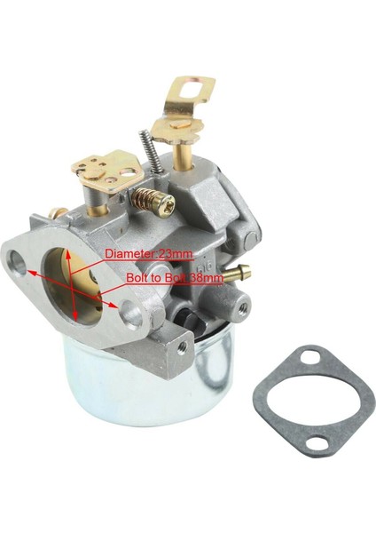 Tecumseh 8/9/10HP Kar Temizleme Makinesi 640349 640052 640054 Için Ayarlanabilir Karbüratör Fit (Yurt Dışından)