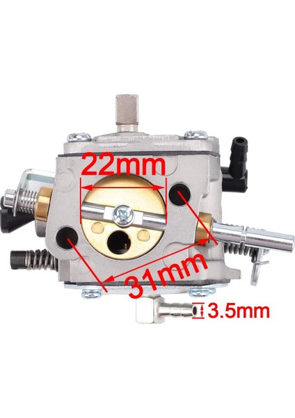 TS400 Karbüratör Carb Hava Filtresi Kiti Fit Stıhl TS400 Ts 400 Kesme Testere Değiştirin 4223 120 0600 Tillotson HS-274E (Yurt Dışından)