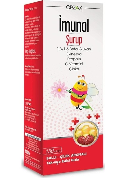 Imunol Şurup 150 ml