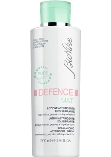 Defence Mat Karma/Yağlı Ciltler İçin Dengeleyen Sıkılaştırıcı Losyon 200 ml