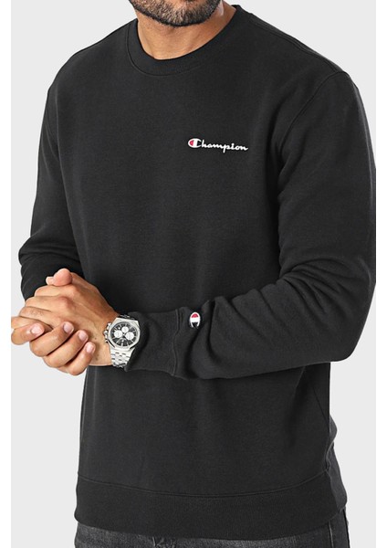 Pamuklu Regular Fit Içi Polarlı Bisiklet Yaka Erkek Sweatshirt 219209 Nbk KK001