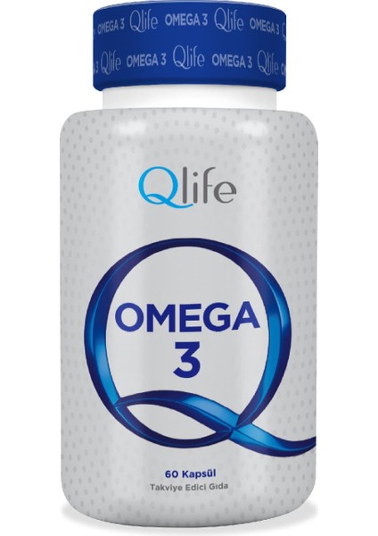 Omega 3 Balık Yağı 1200 Mg 60 Kapsül