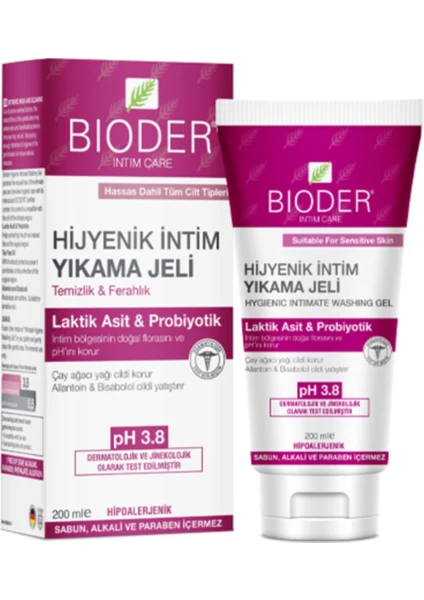 Intım Care Hijyenik Intim Yıkama Jeli 200 ml