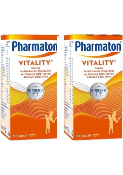 Vitality 40 Mg 30 Kapsül x 2 Adet