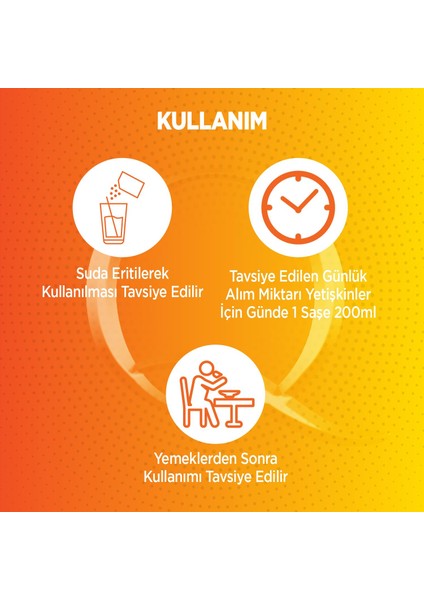 Vitamin C + Çinko + D Vitamini 30 Saşe