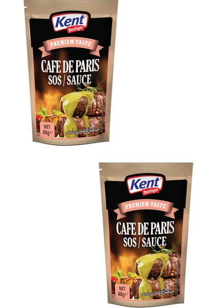 Kent Boringer Cafe De Paris Sos 40 gr x 2