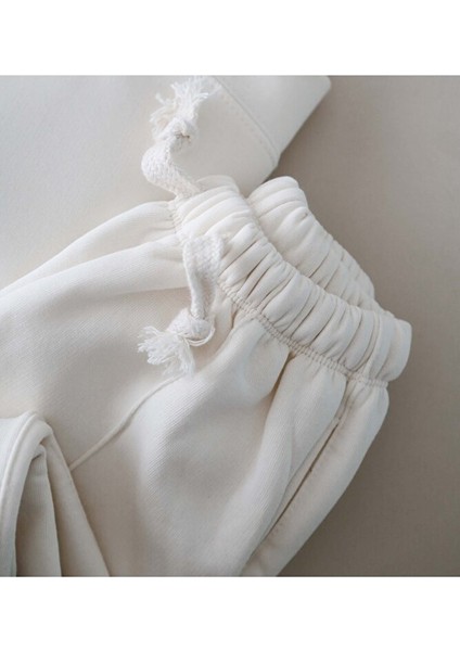 Krem Eşofman Altı İçi Polarlı modelleri