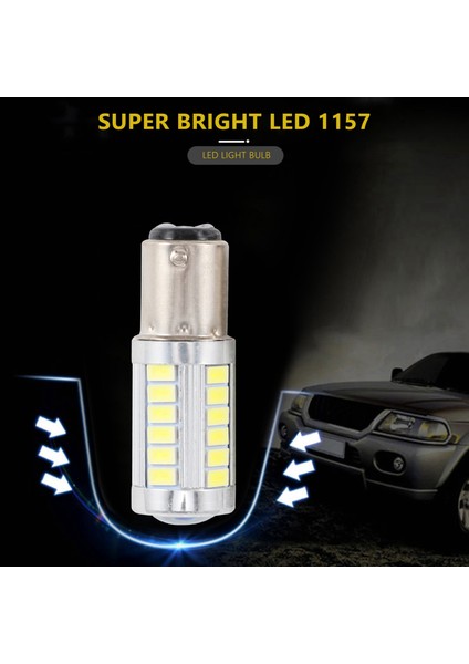 Süper Parlak LED 1157 LED Ampul P21/5W BAY15D LED Ampuller (Yurt Dışından)