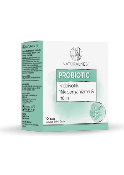 Probiotic Takviye Edici Gıda 10 Saşe