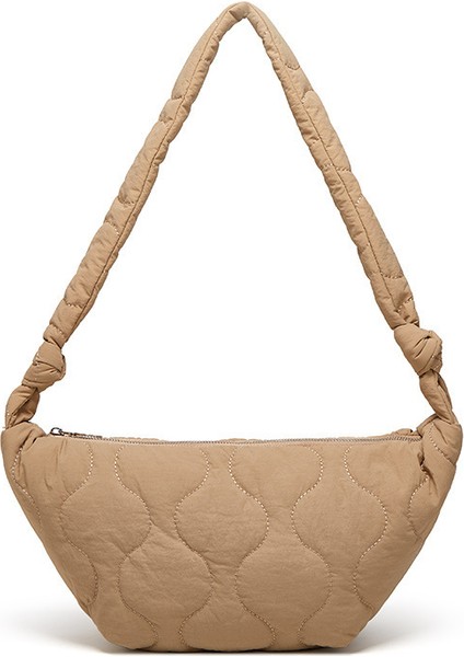 Büyük Kapasiteli Kadın Çantası Moda Crossbody Omuz Koltuk Altı Çantası Çanta Hilal Ay Çantası Eyer Göğüs Çantası (Yurt Dışından)