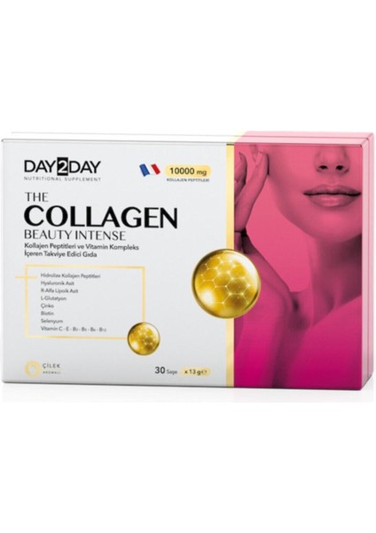 The Collagen Beauty Intense 30 Saşe Çilek Aromalı