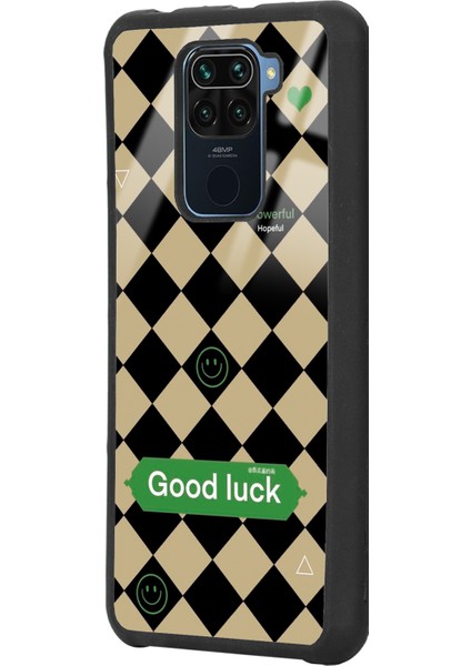 Xiaomi Redmi Note 9 Good Luck Tasarımlı Glossy Telefon Kılıfı