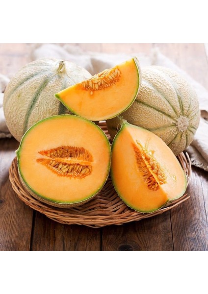 Altın Kalpler Kavun Tohumu Geleneksel Hearts Of Gold Melon