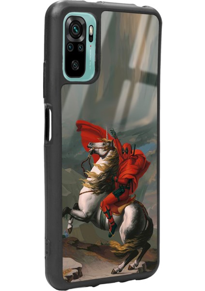 Xiaomi Redmi Note 10 - Note 10S Samuray Deedpool Tasarımlı Glossy Telefon Kılıfı fiyatları