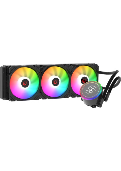 Helıos C17 Argb Sıcaklık Göstergeli 360MM Işlemci Sıvı Soğutucu